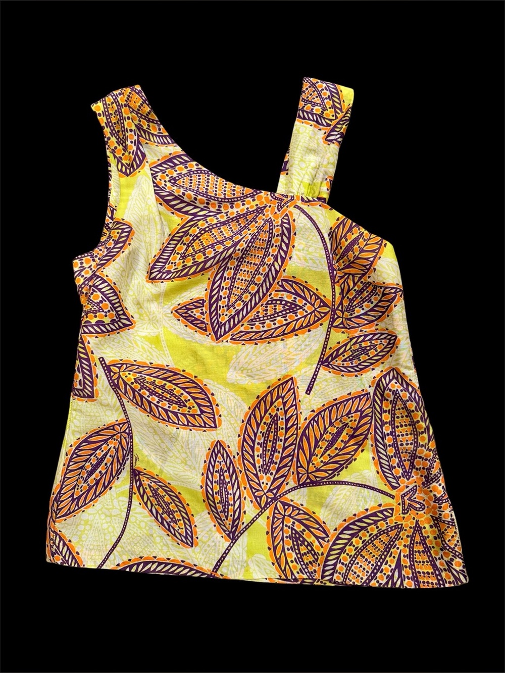Colorful Trina Turk colorful sleeveless top! Size P